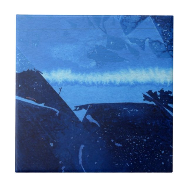 Azulejo cerâmico de abstrato (Frente)