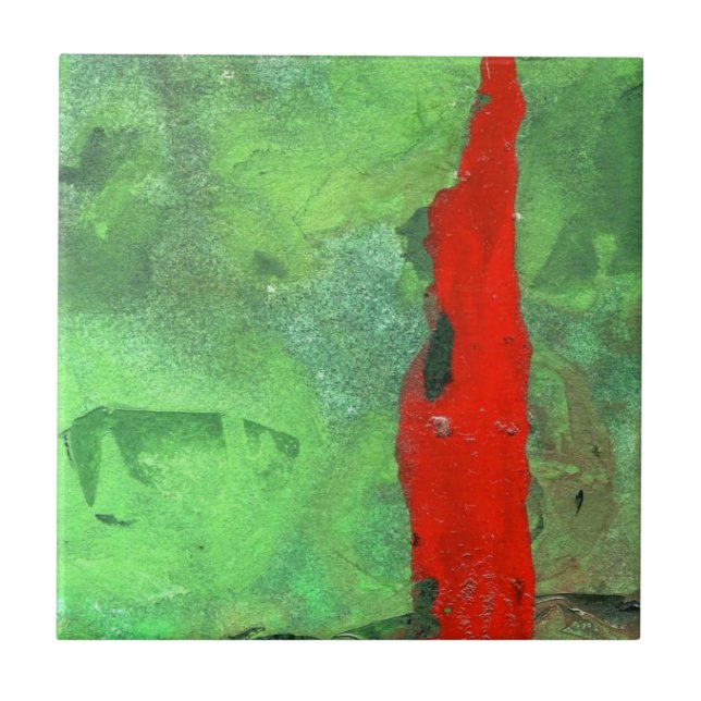 Azulejo cerâmico de abstrato (Frente)