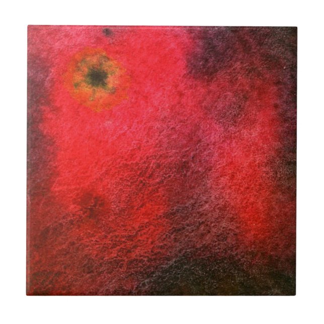 Azulejo cerâmico de abstrato (Frente)