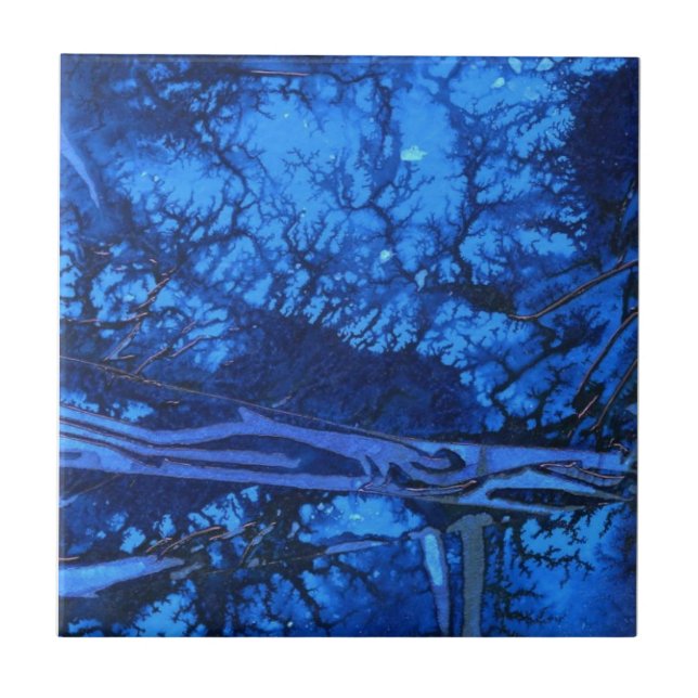 Azulejo cerâmico de abstrato (Frente)