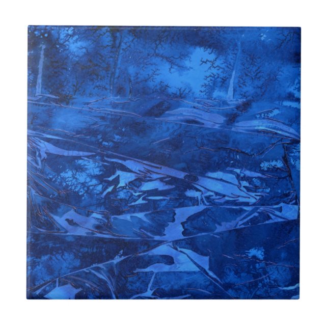 Azulejo cerâmico de abstrato (Frente)