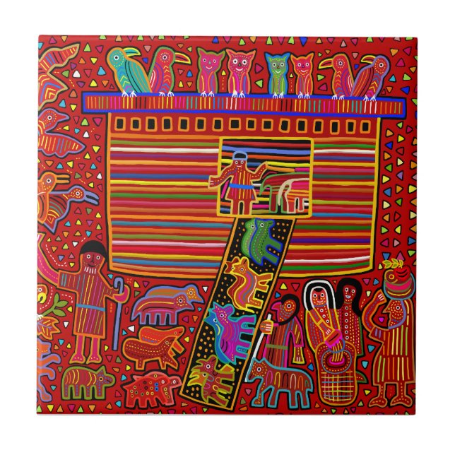 Azulejo cerâmico de Ark Mola de Noah (Frente)