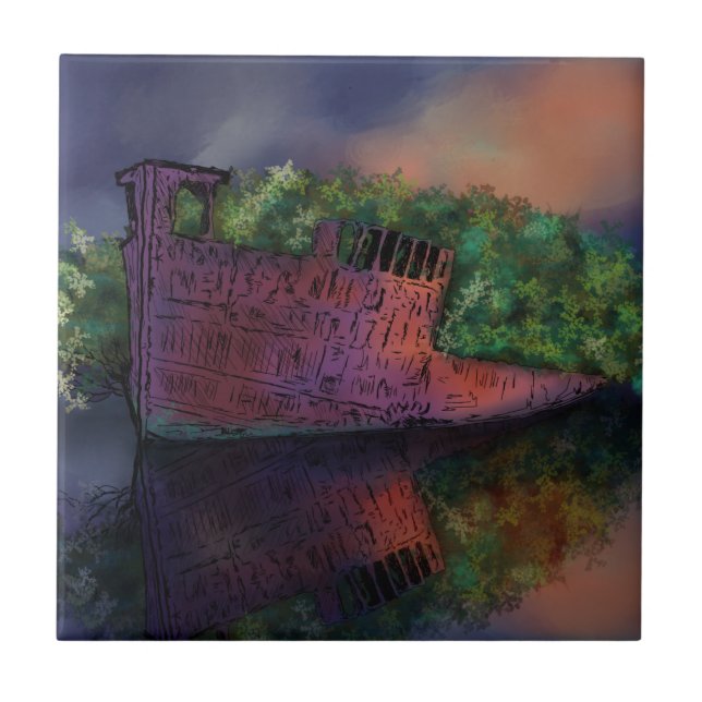 Azulejo Cerâmico de Ayrfield Sayrfield Abandono (Frente)