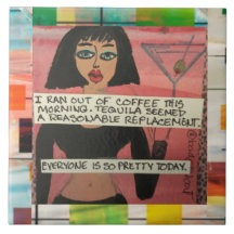 azulejo cerâmico de Azulejo-trivet-wall