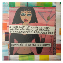 azulejo cerâmico de Azulejo-trivet-wall