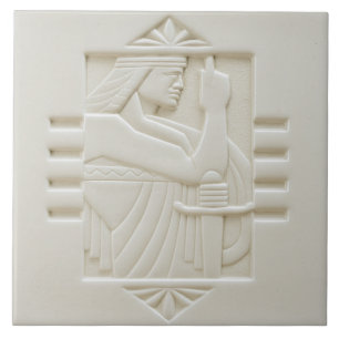 Azulejo cerâmico de Deco de Arte Branca