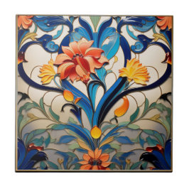 Azulejo cerâmico de Deco de Flores bonito