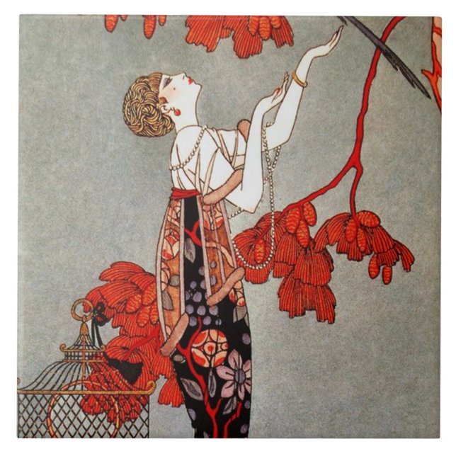 azulejo cerâmico de decoração de arte (Frente)