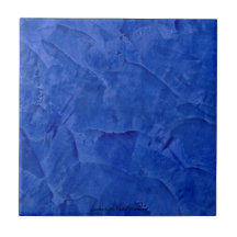 Azulejo cerâmico de gesso azul veneziano