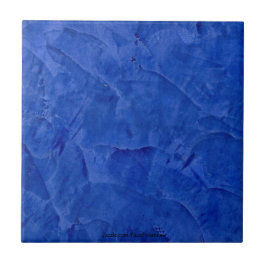 Azulejo cerâmico de gesso azul veneziano
