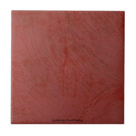 Azulejo Cerâmico de Gesso Veneziano Vermelho Tosca