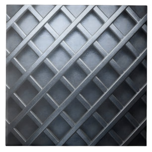 Azulejo Cerâmico de Metal Embutido