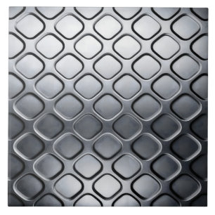 Azulejo Cerâmico de Metal Embutido