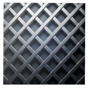 Azulejo Cerâmico de Metal Embutido
