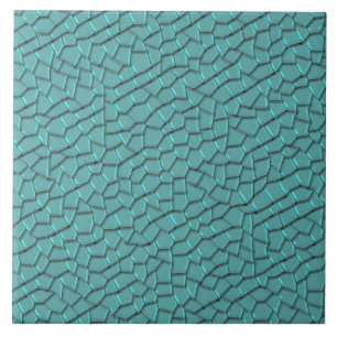 Azulejo Cerâmico de Padrão Mosaico Verde