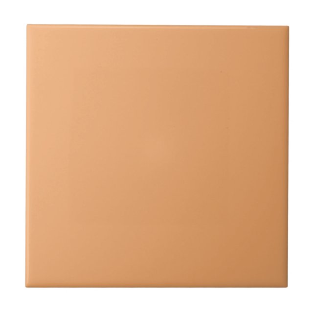 Azulejo cerâmico de pasta sólida laranja (Frente)