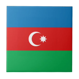 Azulejo Cerâmico de Sinalizador Azerbaijão