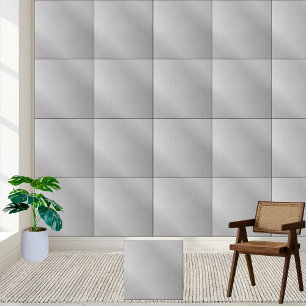 Azulejo cerâmico de textura metálica escovada