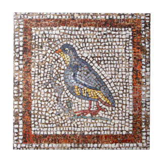 Azulejo cerâmico de Trivet do mosaico do pássaro