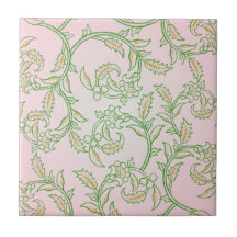 Azulejo Cerâmico de Videira Verde