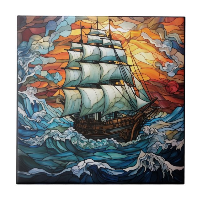 Azulejo Cerâmico De Vidro Armado (Frente)