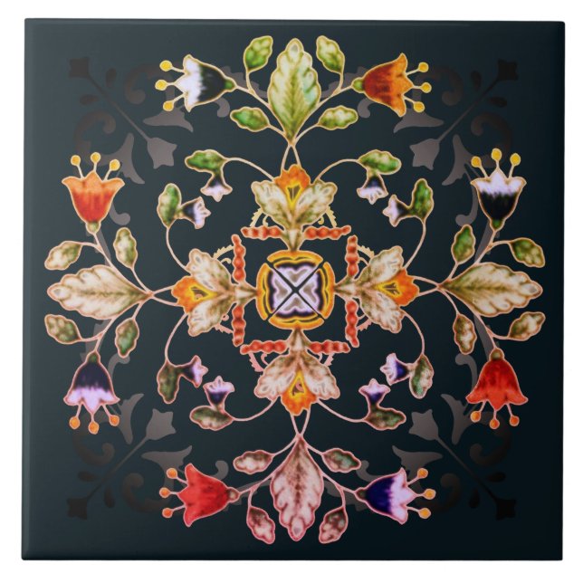 Azulejo cerâmico Décor - Fiori (Frente)