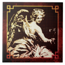 Azulejo cerâmico Décor - Os anjos ainda estão bril