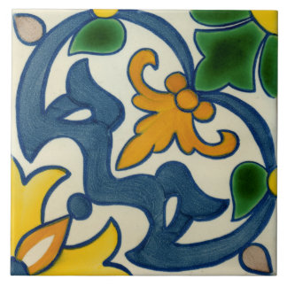 Azulejo cerâmico decorativo espanhol da foto