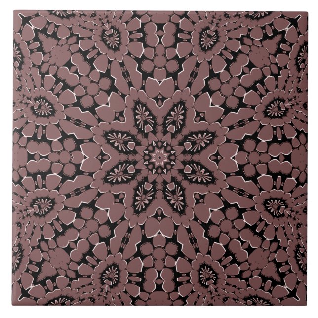 Azulejo Cerâmico Decorativo Mauve (Frente)