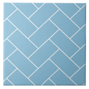 Azulejo cerâmico Design de Arenque Azul lindo.