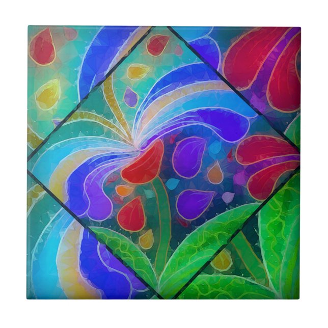 Azulejo cerâmico do acento (Frente)