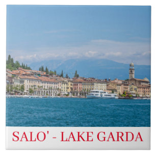 Azulejo cerâmico do Lago Garda Salo