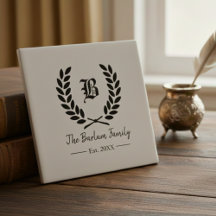 Azulejo cerâmico do programa de repouso familiar