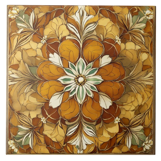 Azulejo cerâmico dos EUA colorido (Frente)