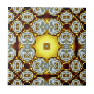 Azulejo Cerâmico Dourado