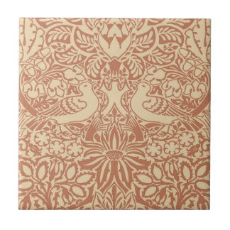 Azulejo cerâmico Dove e Rosa