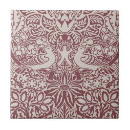 Azulejo cerâmico Dove e Rosa