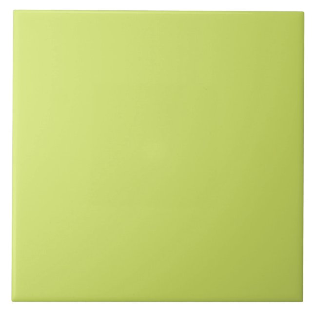 Azulejo cerâmico em verde Primavera (Frente)
