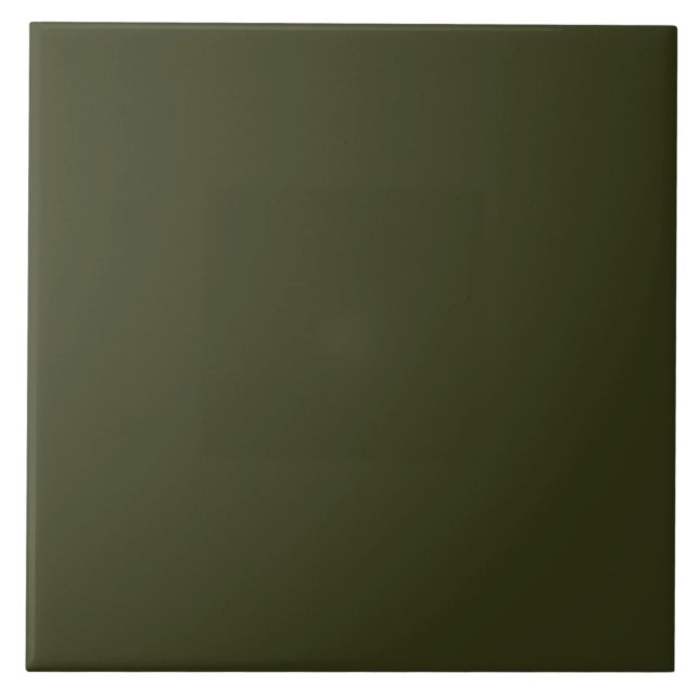Azulejo Cerâmico - Esmalte Verde 02 (Frente)