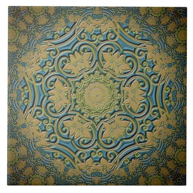 Azulejo Cerâmico Estilo Europeu (Frente)