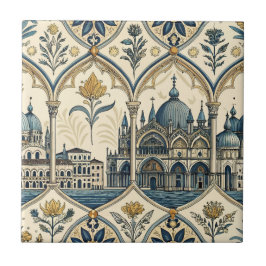 Azulejo Cerâmico Estilo Veneziano | Barroco Italia