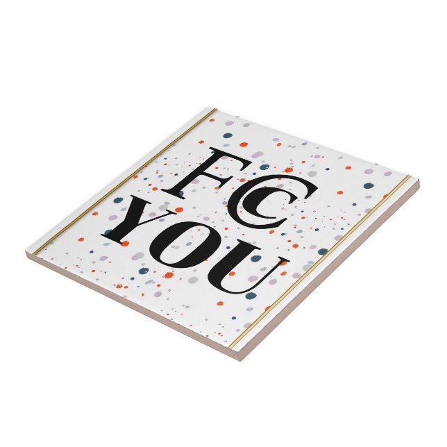 Azulejo Cerâmico FCC YOU (Lateral)