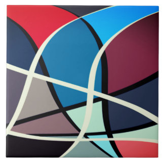 Azulejo cerâmico, Grande (6" × 6") Padrão 01