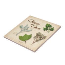 Azulejo cerâmico Herb Buquê