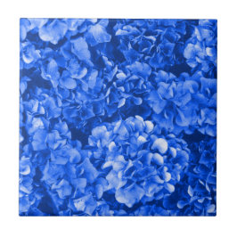 Azulejo cerâmico Hydrangea azul