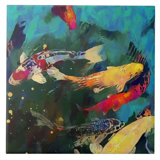 Azulejo cerâmico japonês (Frente)