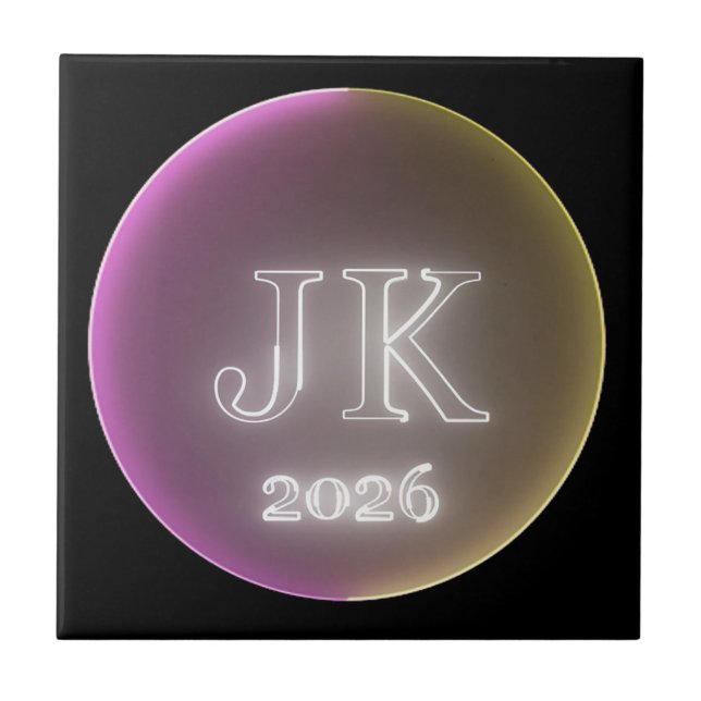 Azulejo Cerâmico JK 2026 (Frente)