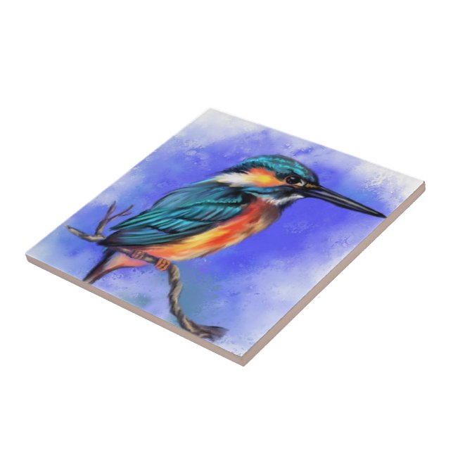 Azulejo Cerâmico Kingfisher (Lateral)