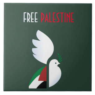 Azulejo Cerâmico Livre da Palestina - Casa de Arte