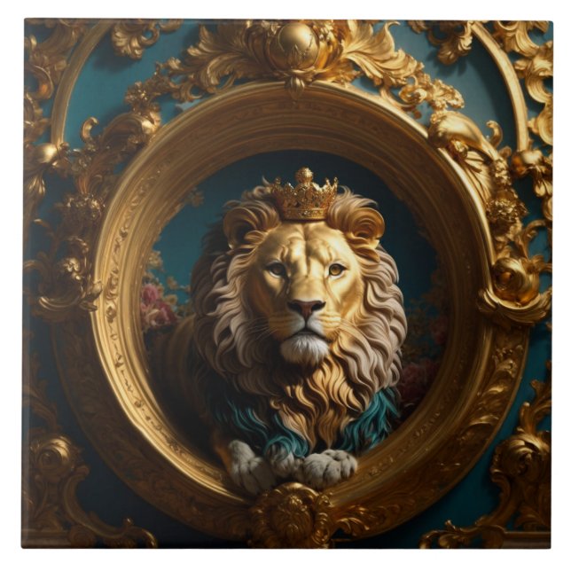 Azulejo cerâmico Luxery Barroco (Frente)